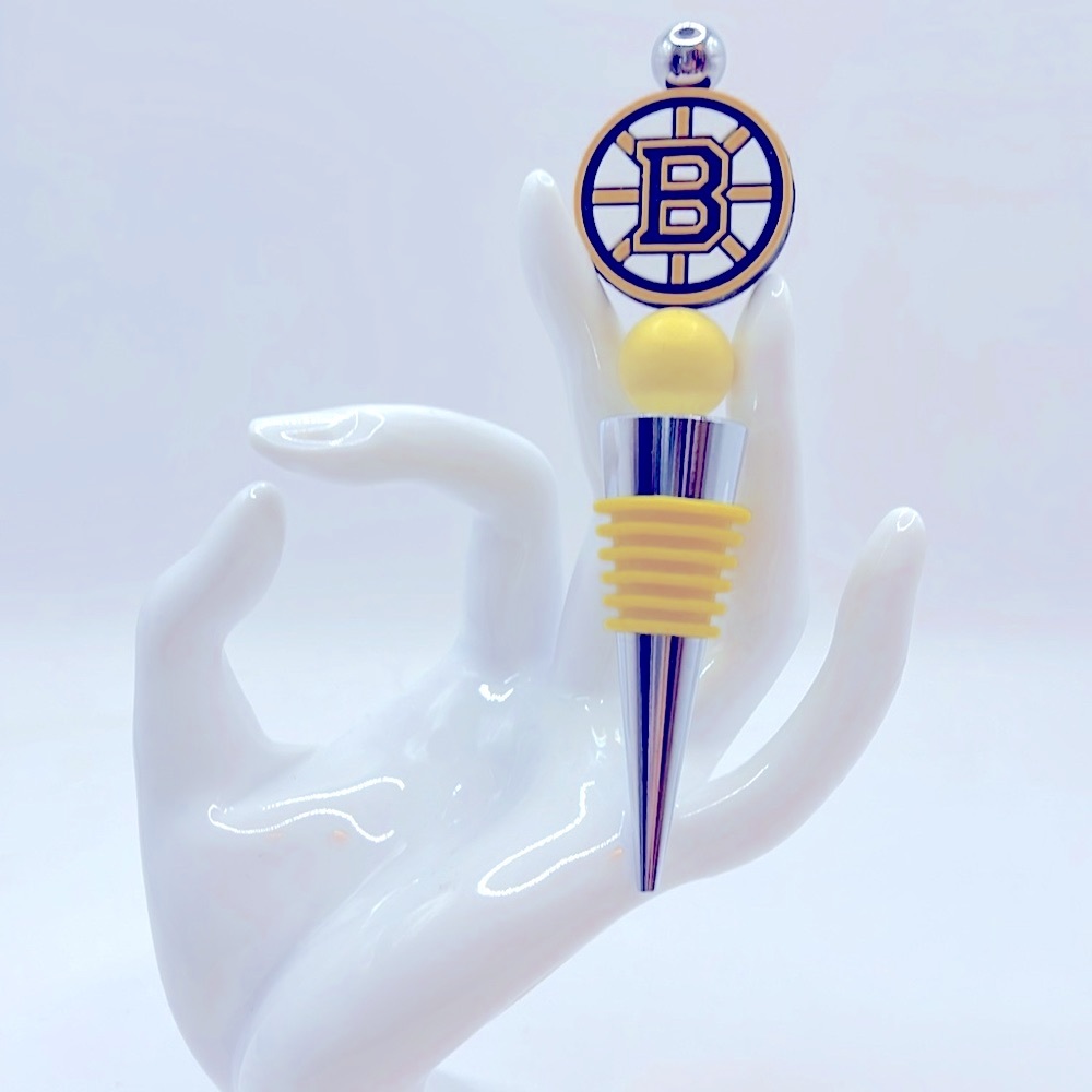 WINE BOTTLE STOPPER - Boston Bruins
